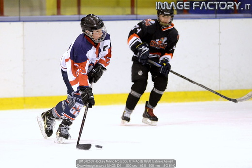 2015-02-07 Hockey Milano Rossoblu U14-Aosta 0930 Gabriele Asinelli